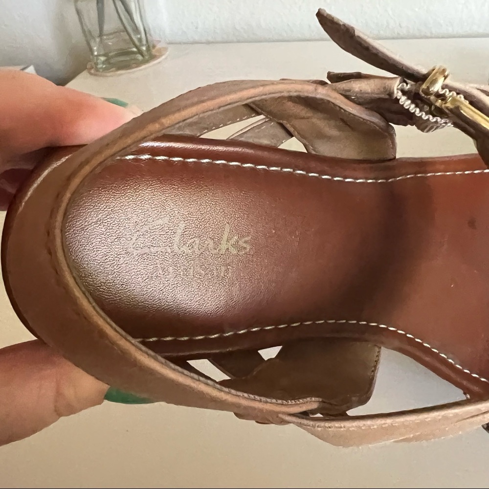 Clarks | Indira Rue Python Sandals - Picture 5 of 7